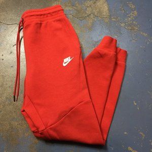 Nike Tech Men's Joggers Pants Orange Size Small Nike Swoosh